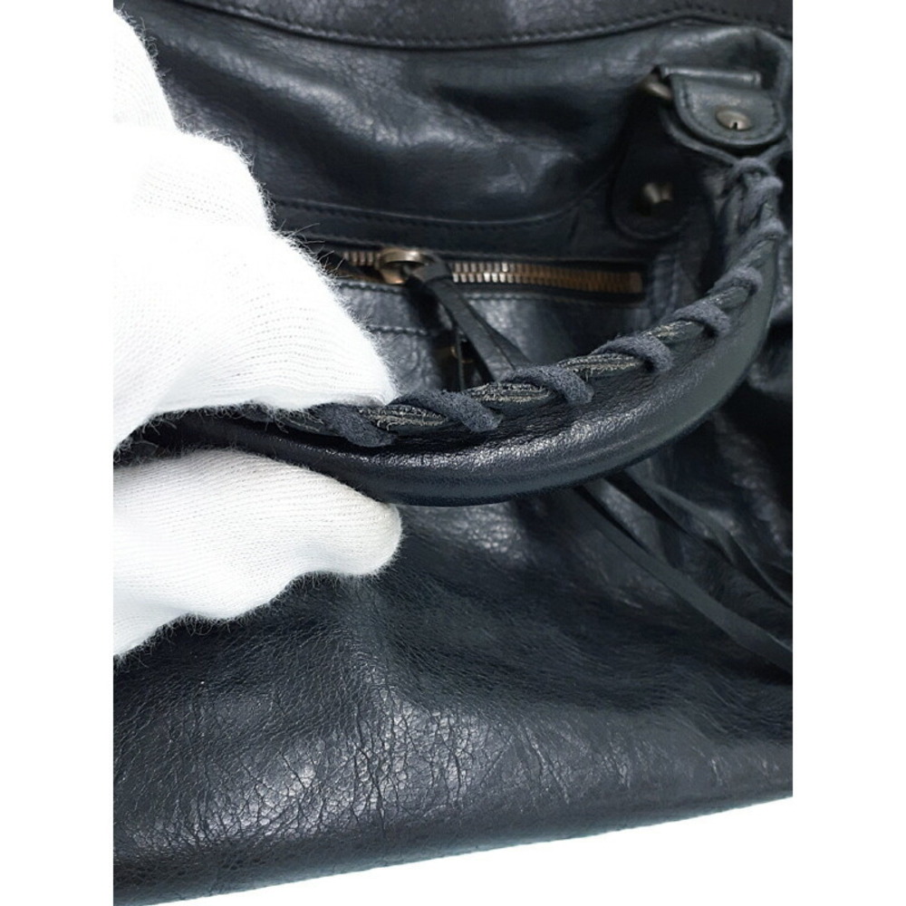 Balenciaga The City Leather Shoulder Bag - Picture 9 of 9